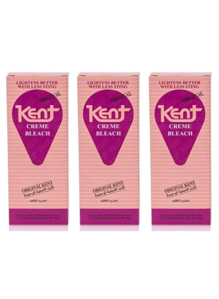 KENT 3PCS Bleaching Cream 40ml And Activating Cream 20ml - Image 1